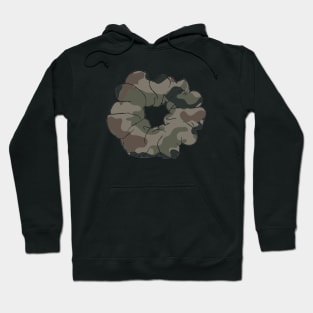 Camoflage Scrunchie Hoodie